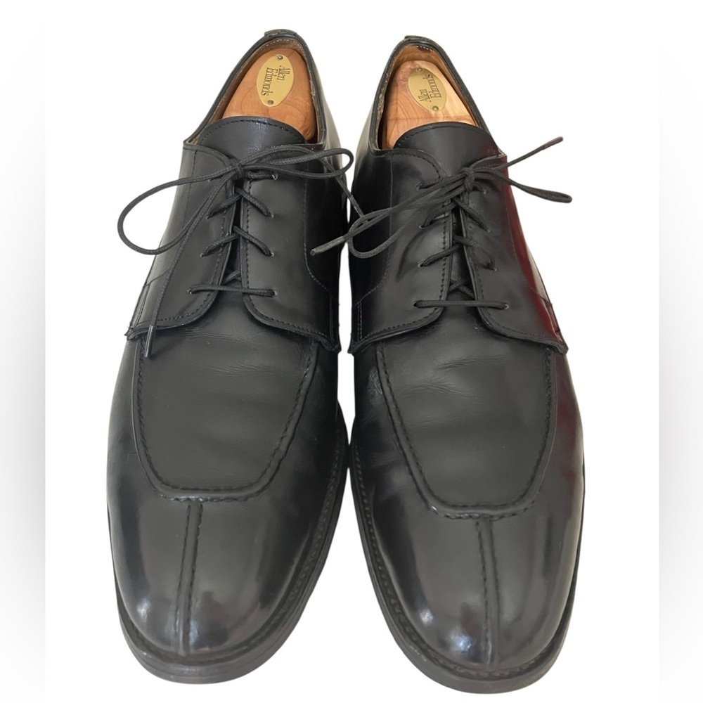Cheaney Handmade In England Black Leather Apron Split Toe Oxford Men’s 11 Luxury